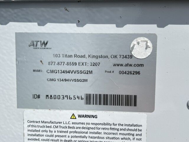 2024 Ram 3500 Tradesman 4x4 11'2 CM Truck Bodies Service Truck Homestead FL