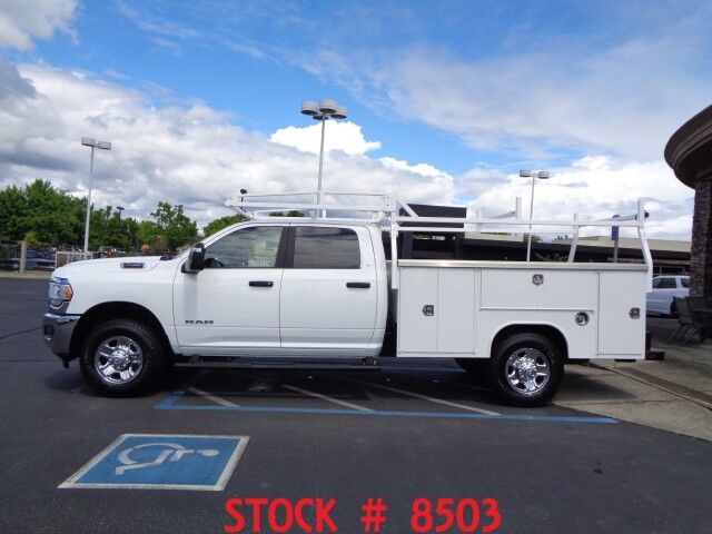 2024 Ram 3500 Utility ~ Crew Cab ~ 4x4 ~ Rack ~ Only 37K Miles! Rocklin CA
