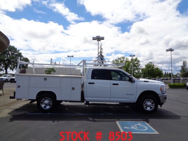 2024 Ram 3500 Utility ~ Crew Cab ~ 4x4 ~ Rack ~ Only 37K Miles! Rocklin CA