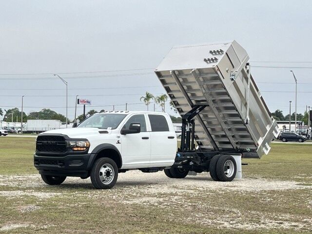 2024 Ram 5500 4x4 Crew Cab 12' BABCO Aluminum Dump Truck