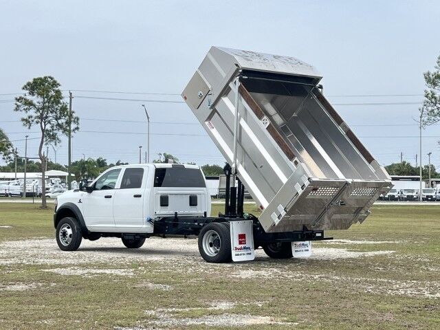 2024 Ram 5500 4x4 Crew Cab 12' BABCO Aluminum Dump Truck