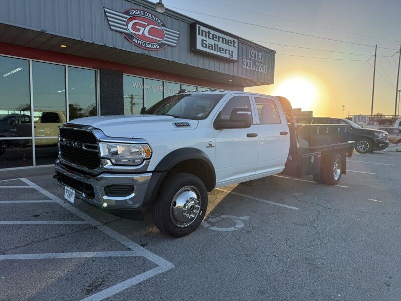 2024 Ram 5500 4x4 Diesel Flatbed 22k mi's Tradesman Collinsville OK