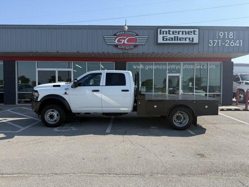 2024 Ram 5500 4x4 Diesel Flatbed Tradesman Collinsville OK