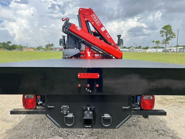 2024 Ram 5500 Chassis Cab 9&apos; BABCO Steel Flatbed with Fassi Homestead FL