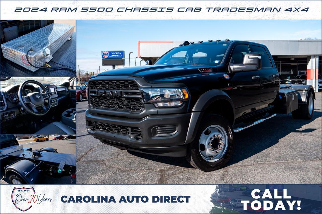 2024 Ram 5500 Chassis Cab Tradesman 4X4 / Turbo Diesel / AISIN!