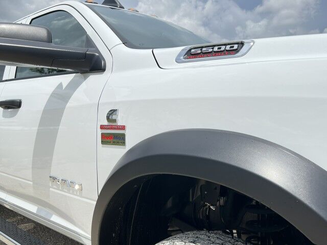 2024 Ram 5500 Crew Cab 9'4 Steel Skirted Flatbed Hauler Truck Homestead FL