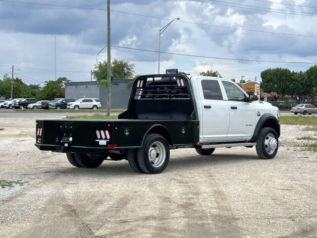 2024 Ram 5500 Crew Cab 9'4 Steel Skirted Flatbed Hauler Truck