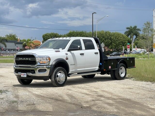2024 Ram 5500 Crew Cab 9'4 Steel Skirted Flatbed Hauler Truck Homestead FL
