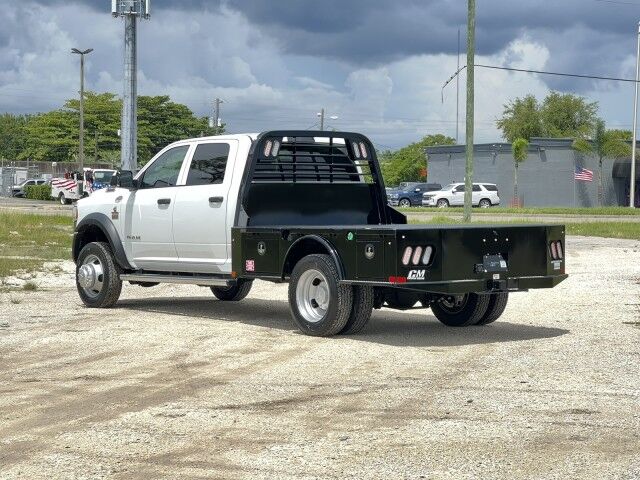 2024 Ram 5500 Crew Cab 9'4 Steel Skirted Flatbed Hauler Truck Homestead FL