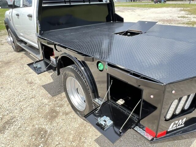 2024 Ram 5500 Crew Cab 9'4 Steel Skirted Flatbed Hauler Truck Homestead FL