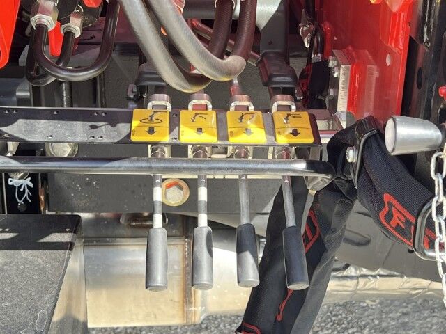 2024 Ram 5500 SL Crew Cab 9' BABCO Steel Stake Flatbed with Fassi F85 Knuckle Boom Crane Homestead FL