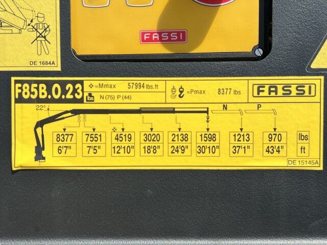 2024 Ram 5500 SL Service Truck with FASSI F85B.2 4.18-Ton Dynamic Knuckle Boom Crane Homestead FL