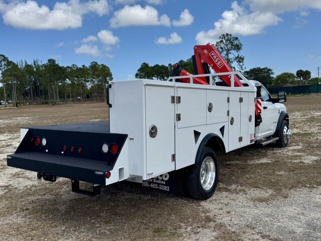 2024 Ram 5500 SL Service Truck with FASSI F85B.2 4.18-Ton Dynamic Knuckle Boom Crane Homestead FL