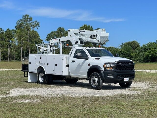 2024 Ram 5500 SLT Dur-A-Lift DCP-36TS 41&apos; Cable Placer Cable Puller Bucket Truck Homestead FL