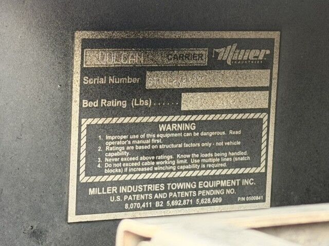2024 Ram 5500 SLT Miller Vulcan Standard Wrecker Truck Miami FL