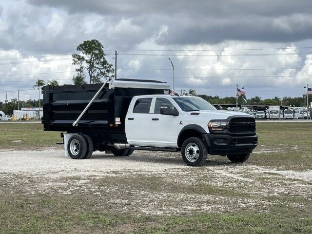 2024 Ram 5500 Tradesman 4x4 Crew Cab 12' BABCO Aluminum Dump Truck Fort Pierce FL