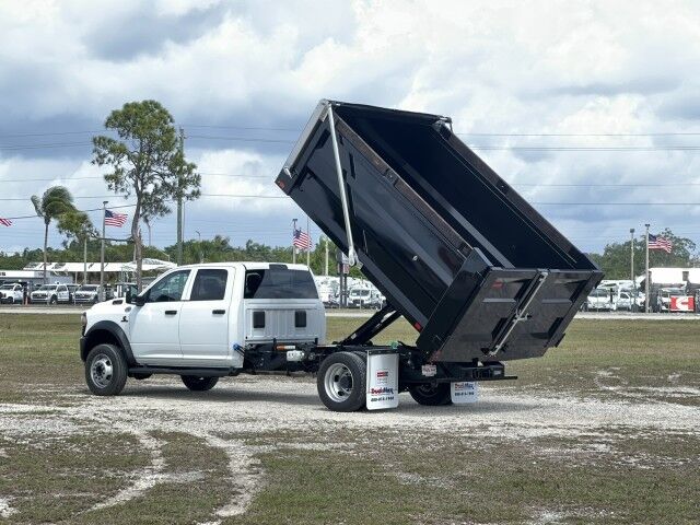 2024 Ram 5500 Tradesman 4x4 Crew Cab 12' BABCO Aluminum Dump Truck Homestead FL