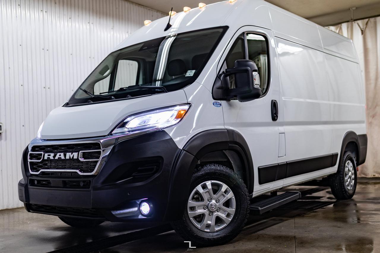 2024 Ram ProMaster 3500 SLT High Roof Cargo Van BCam Red Deer AB