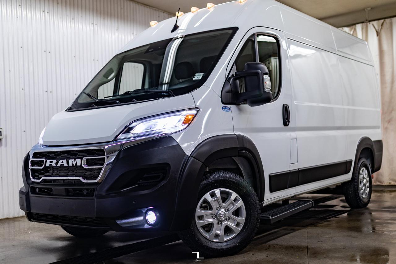 2024 Ram ProMaster 3500 SLT High Roof Cargo Van BCam Red Deer AB