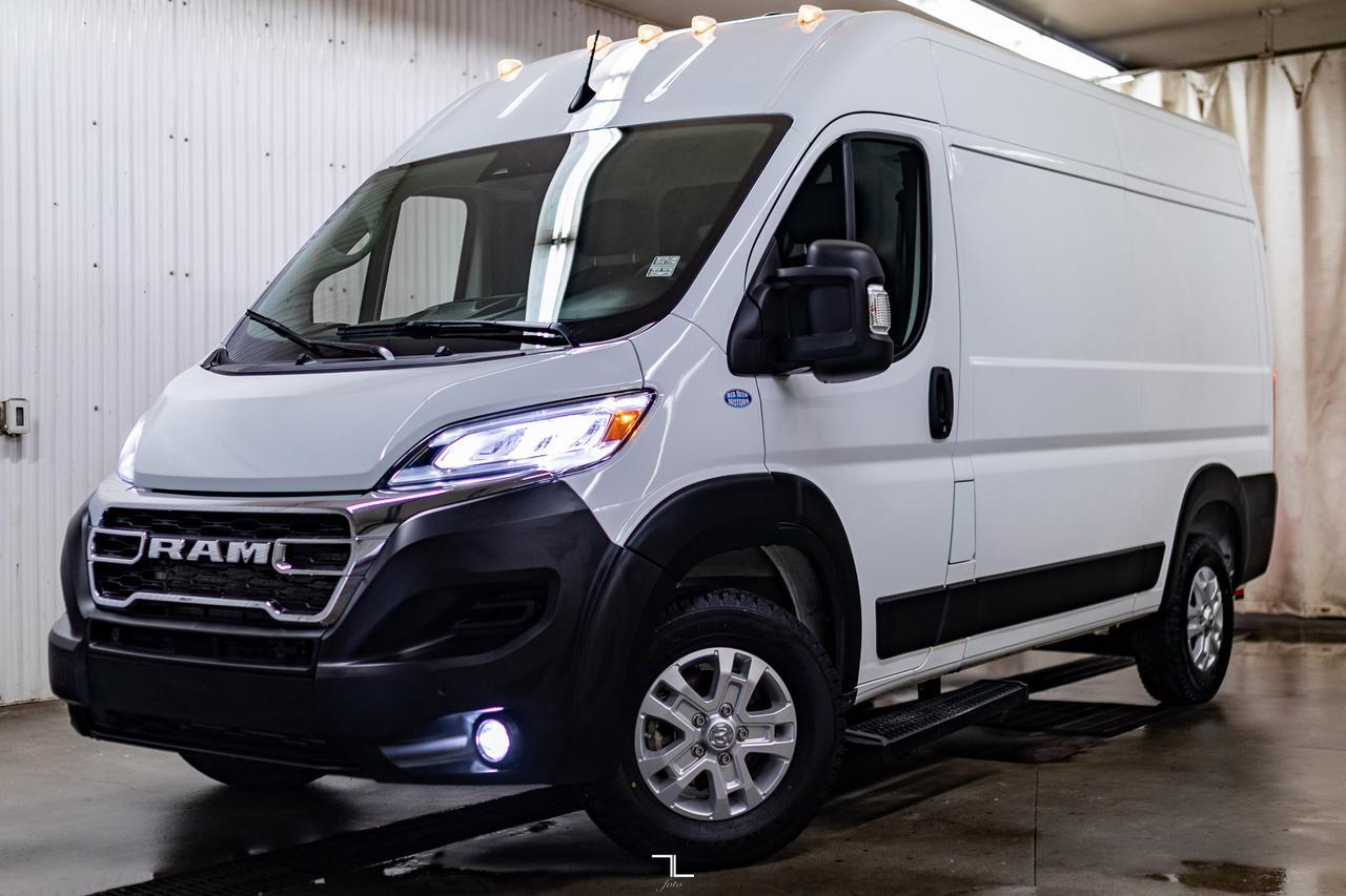2024 Ram ProMaster 3500 SLT High Roof Cargo Van BCam Red Deer AB