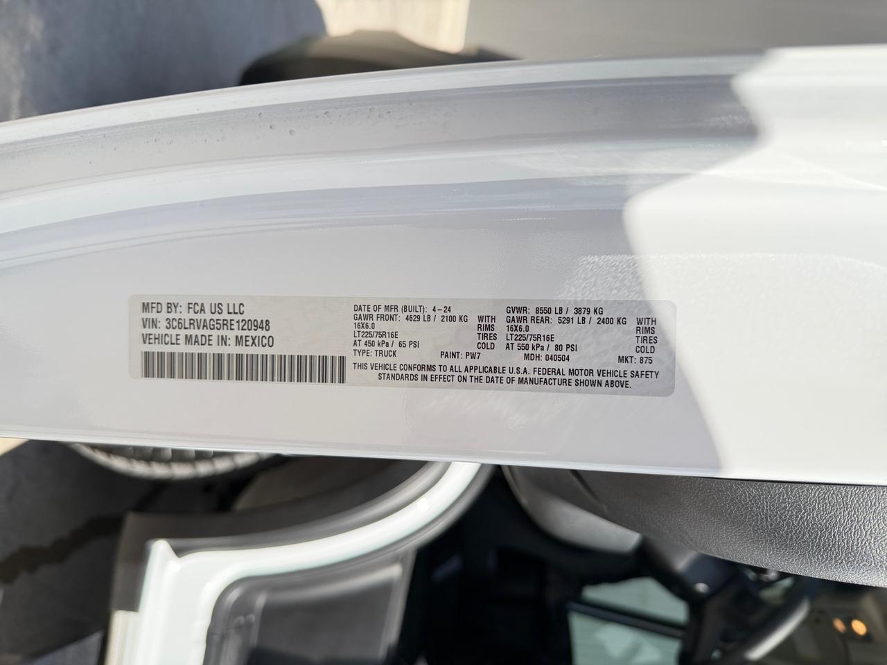 2024 Ram ProMaster Cargo Van SLT+ New Braunfels TX