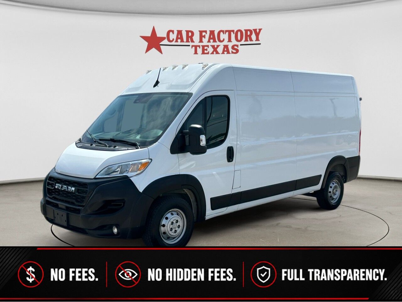 2024 Ram ProMaster Cargo Van Tradesman 2500 High Roof 159" WB w/Pass Seat