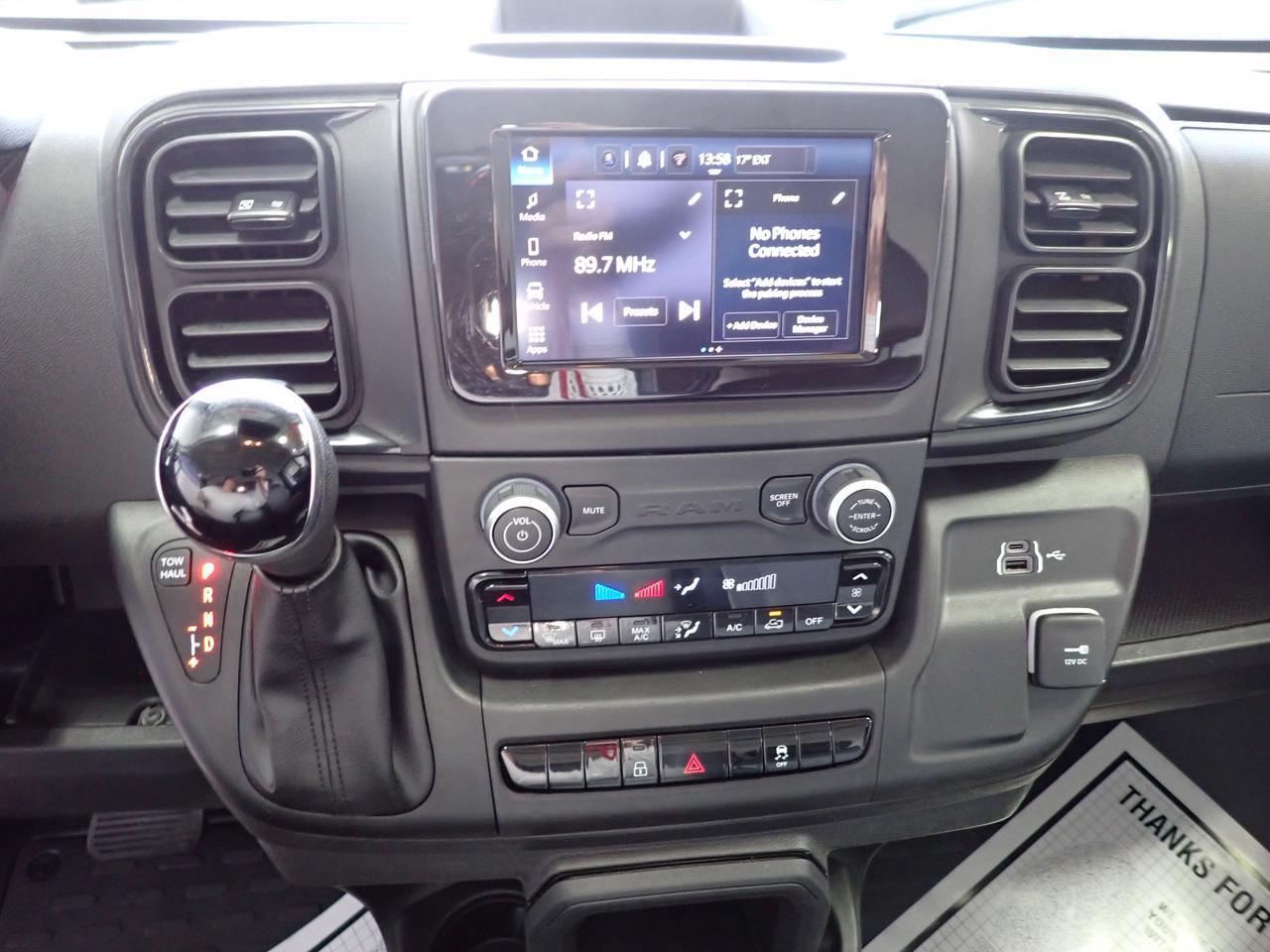 2024 Ram ProMaster Cargo Van Tradesman Listowel ON