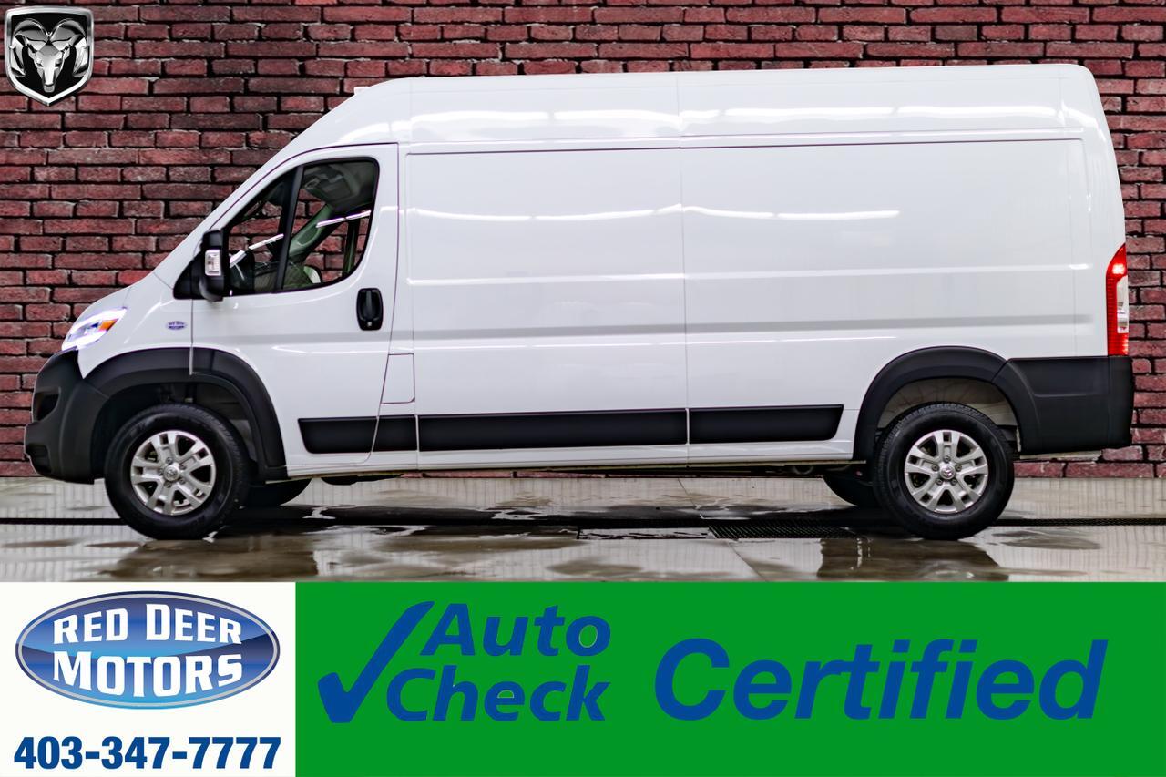 2024 Ram ProMaster SLT 2500 Ext High Roof Cargo Van BCam Remote Start Red Deer AB