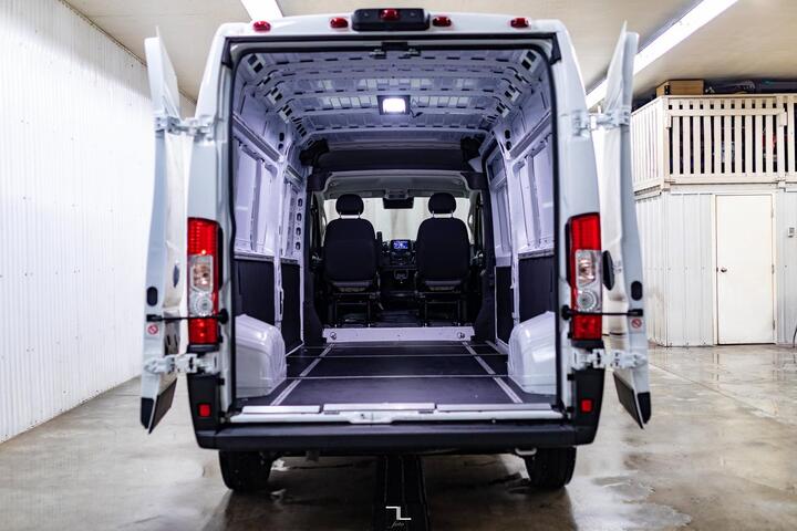 2024 Ram ProMaster SLT 2500 Ext High Roof Cargo Van BCam Remote Start Red Deer AB