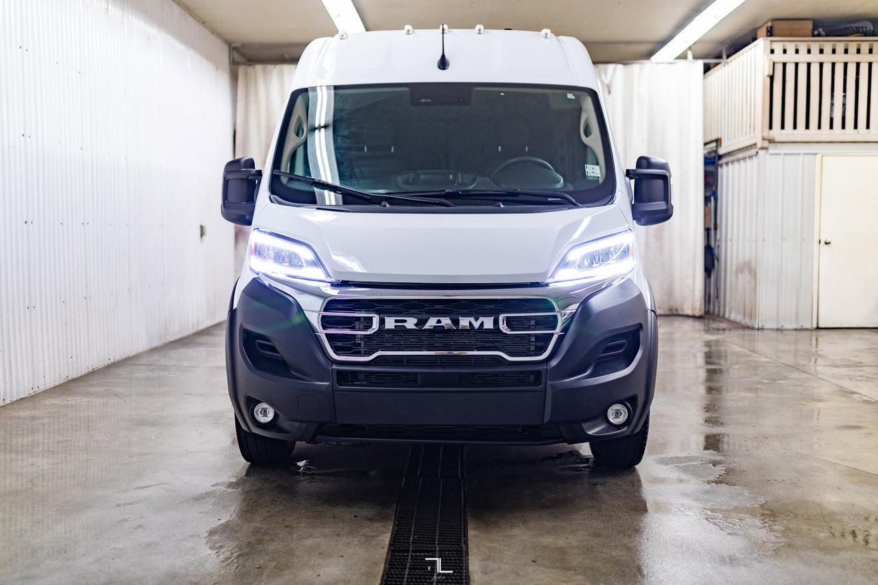 2024 Ram ProMaster SLT 2500 Ext High Roof Cargo Van BCam Remote Start Red Deer AB