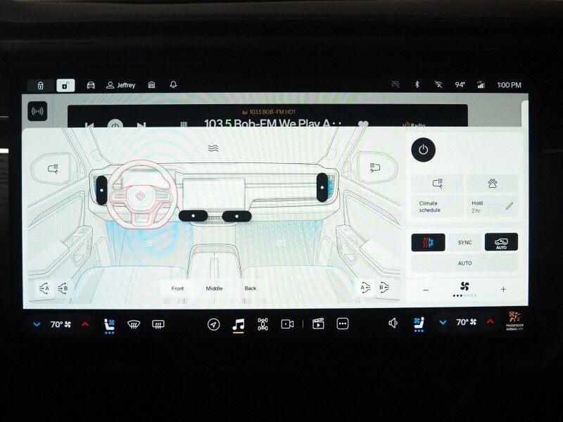 2024 Rivian R1S Adventure Package AWD *QUAD-MOTOR, LARGE BATTERY PACK, NAVIGATION, ADAPTIVE CRUISE, SAFETY ALERTS, 360 CAMERAS, PANO GLASS ROOF, LEATHER, CLIMATE SEATS, HEATED STEERING, 20 INCH WHEELS, MERIDIAN AUDIO, WIRELESS CHARGING Round Rock TX