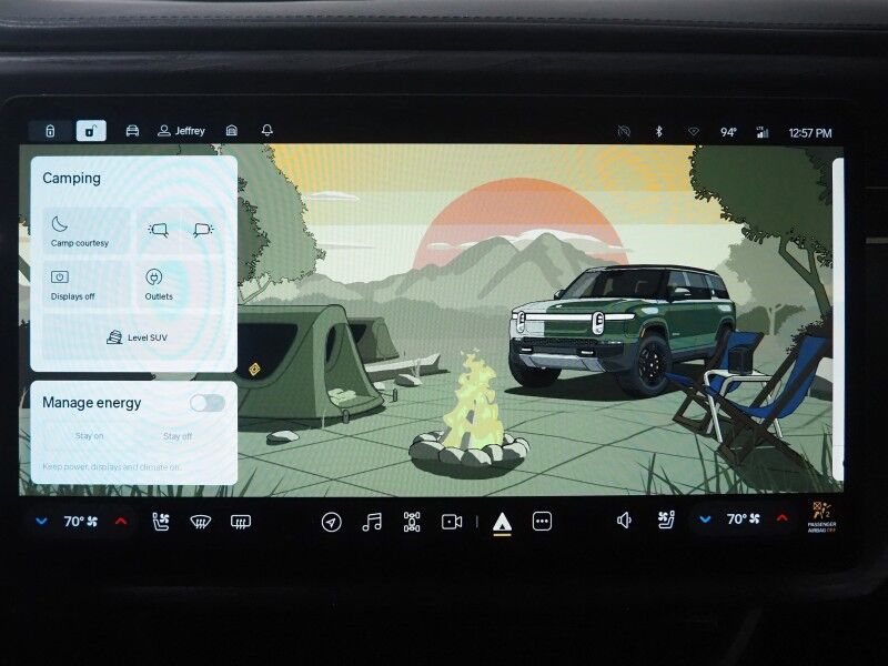 2024 Rivian R1S Adventure Package AWD *QUAD-MOTOR, LARGE BATTERY PACK, NAVIGATION, ADAPTIVE CRUISE, SAFETY ALERTS, 360 CAMERAS, PANO GLASS ROOF, LEATHER, CLIMATE SEATS, HEATED STEERING, 20 INCH WHEELS, MERIDIAN AUDIO, WIRELESS CHARGING Round Rock TX