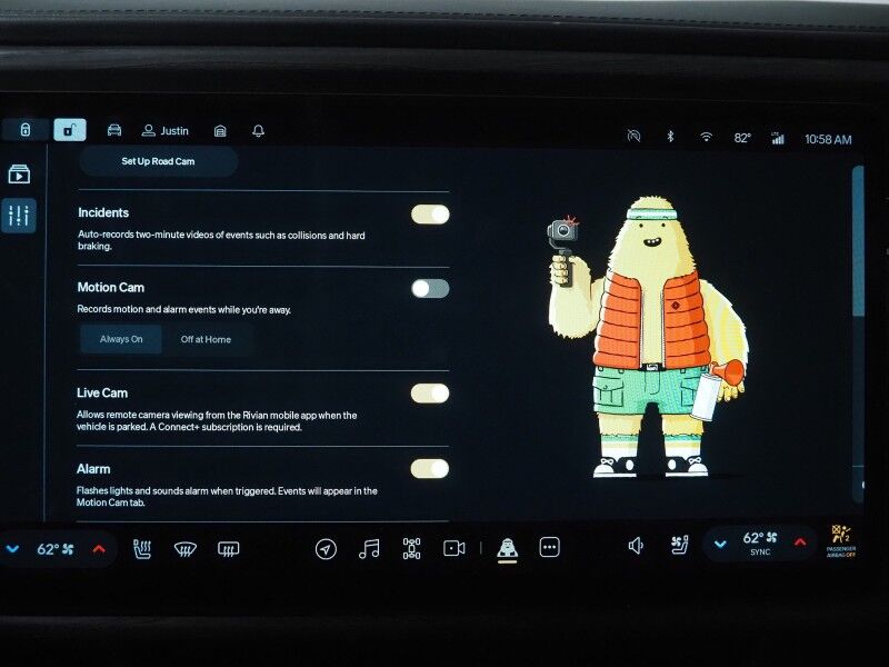 2024 Rivian R1S Adventure Package AWD *QUAD-MOTOR, LARGE BATTERY PACK, NAVIGATION, ADAPTIVE CRUISE, SAFETY ALERTS, 360 CAMERAS, PANO GLASS ROOF, LEATHER, CLIMATE SEATS, HEATED STEERING, 20 INCH WHEELS, MERIDIAN AUDIO, WIRELESS CHARGING Round Rock TX