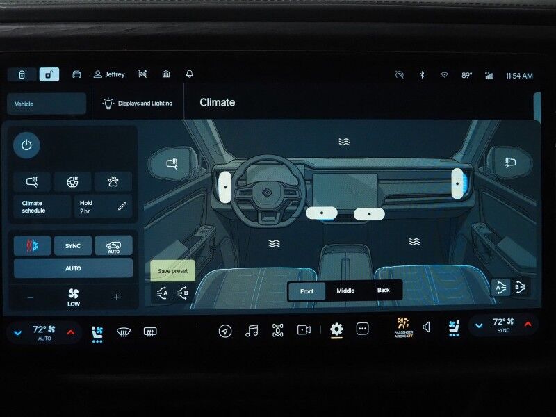 2024 Rivian R1S Adventure Package AWD *QUAD-MOTOR, LARGE BATTERY PACK, NAVIGATION, ADAPTIVE CRUISE, SAFETY ALERTS, 360 CAMERAS, PANO GLASS ROOF, LEATHER, CLIMATE SEATS, HEATED STEERING, 21 INCH WHEELS, MERIDIAN AUDIO, WIRELESS CHARGING Round Rock TX
