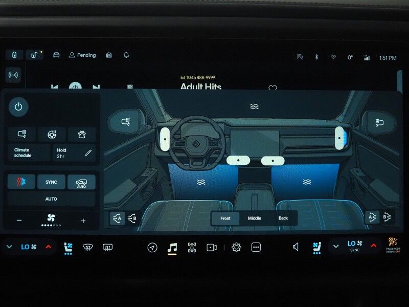 2024 Rivian R1S Adventure Package AWD *QUAD-MOTOR, LARGE BATTERY PACK, NAVIGATION, ADAPTIVE CRUISE, SAFETY ALERTS, 360 CAMERAS, PANO GLASS ROOF, LEATHER, CLIMATE SEATS, HEATED STEERING, 21 INCH WHEELS, MERIDIAN AUDIO, WIRELESS CHARGING Round Rock TX