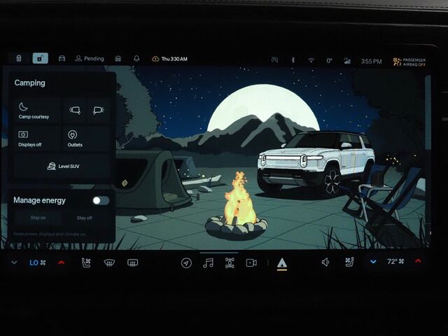 2024 Rivian R1S Adventure Package AWD *QUAD-MOTOR, LARGE BATTERY PACK, SAFETY ALERTS, ADAPTIVE CRUISE, 360 CAMERAS, PANO GLASS ROOF, LEATHER, CLIMATE SEATS, HEATED STEERING, 21 INCH WHEELS, MERIDIAN AUDIO, WIRELESS CHARGING Round Rock TX