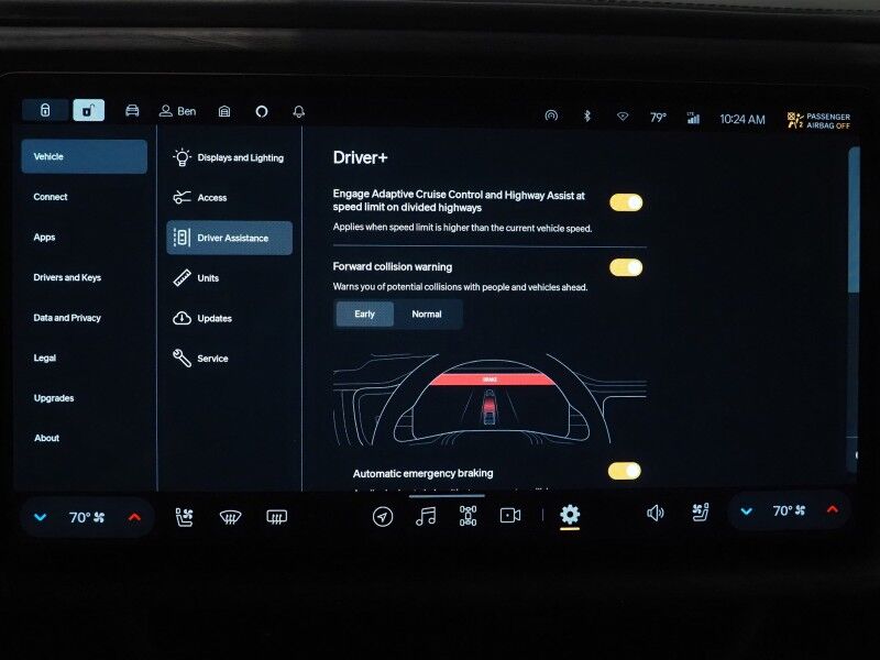 2024 Rivian R1S Adventure Performance Package AWD *DUAL MOTOR, STANDARD PLUS PACK, NAVIGATION, SAFETY ALERTS, ADAPTIVE CRUISE, 360 CAMERAS, PANO GLASS ROOF, LEATHER, CLIMATE SEATS, HEATED STEERING, 22 INCH WHEELS, MERIDIAN AUDIO, WIRELESS CHARGING Round Rock TX