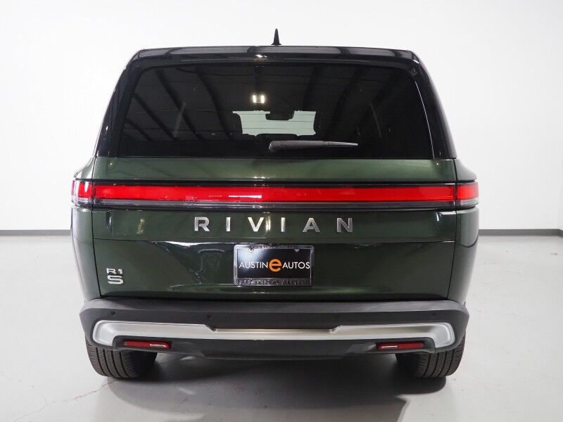 2024 Rivian R1S Adventure Performance Package AWD *DUAL MOTOR, STANDARD PLUS PACK, NAVIGATION, SAFETY ALERTS, ADAPTIVE CRUISE, 360 CAMERAS, PANO GLASS ROOF, LEATHER, CLIMATE SEATS, HEATED STEERING, 22 INCH WHEELS, MERIDIAN AUDIO, WIRELESS CHARGING Round Rock TX