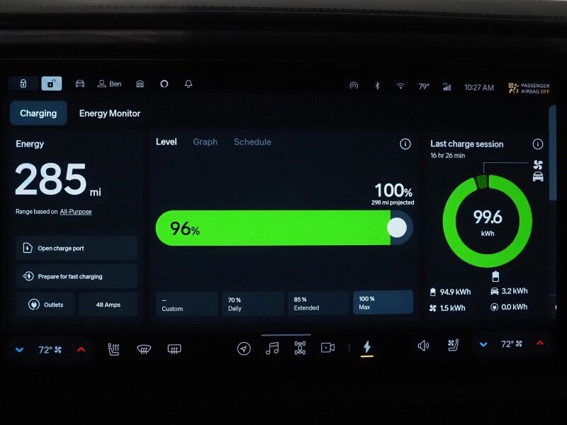 2024 Rivian R1S Adventure Performance Package AWD *DUAL MOTOR, STANDARD PLUS PACK, NAVIGATION, SAFETY ALERTS, ADAPTIVE CRUISE, 360 CAMERAS, PANO GLASS ROOF, LEATHER, CLIMATE SEATS, HEATED STEERING, 22 INCH WHEELS, MERIDIAN AUDIO, WIRELESS CHARGING Round Rock TX