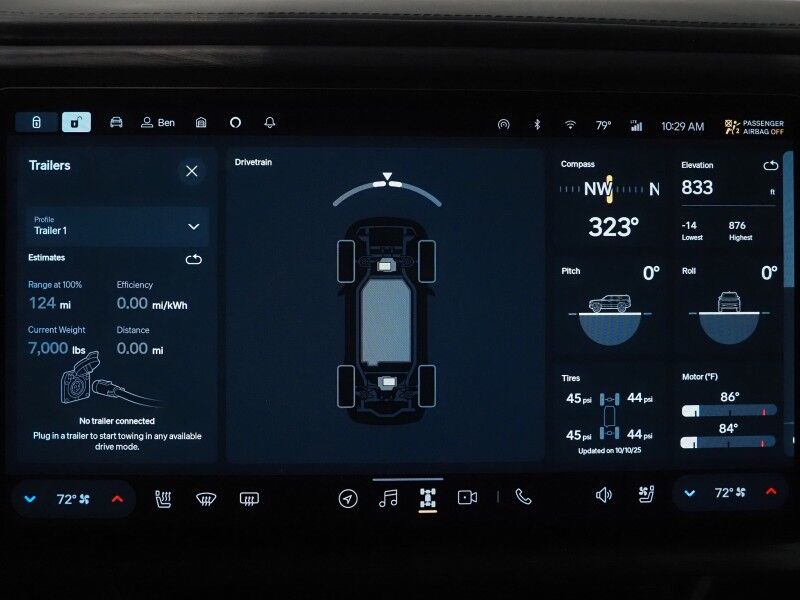 2024 Rivian R1S Adventure Performance Package AWD *DUAL MOTOR, STANDARD PLUS PACK, NAVIGATION, SAFETY ALERTS, ADAPTIVE CRUISE, 360 CAMERAS, PANO GLASS ROOF, LEATHER, CLIMATE SEATS, HEATED STEERING, 22 INCH WHEELS, MERIDIAN AUDIO, WIRELESS CHARGING Round Rock TX