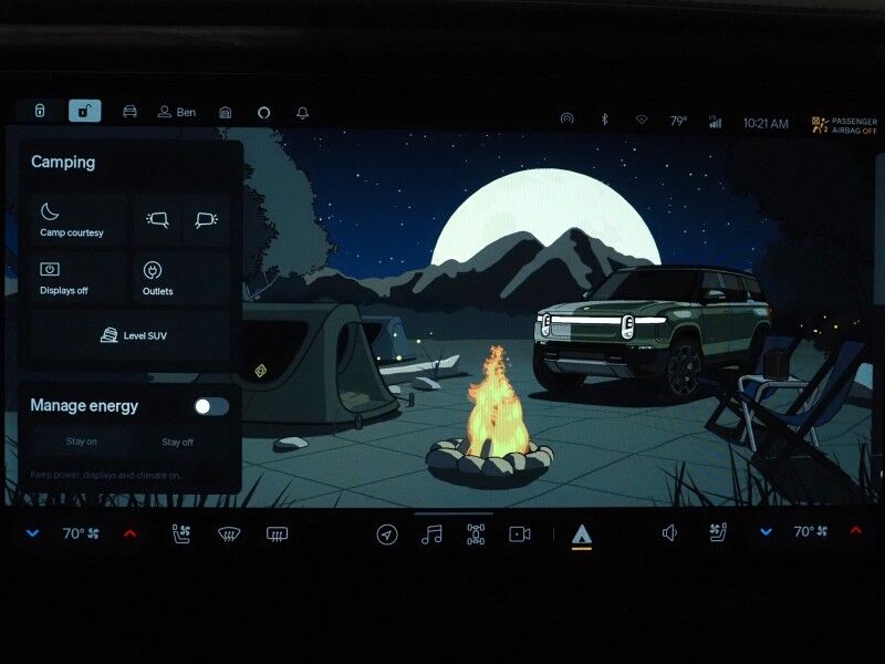 2024 Rivian R1S Adventure Performance Package AWD *DUAL MOTOR, STANDARD PLUS PACK, NAVIGATION, SAFETY ALERTS, ADAPTIVE CRUISE, 360 CAMERAS, PANO GLASS ROOF, LEATHER, CLIMATE SEATS, HEATED STEERING, 22 INCH WHEELS, MERIDIAN AUDIO, WIRELESS CHARGING Round Rock TX