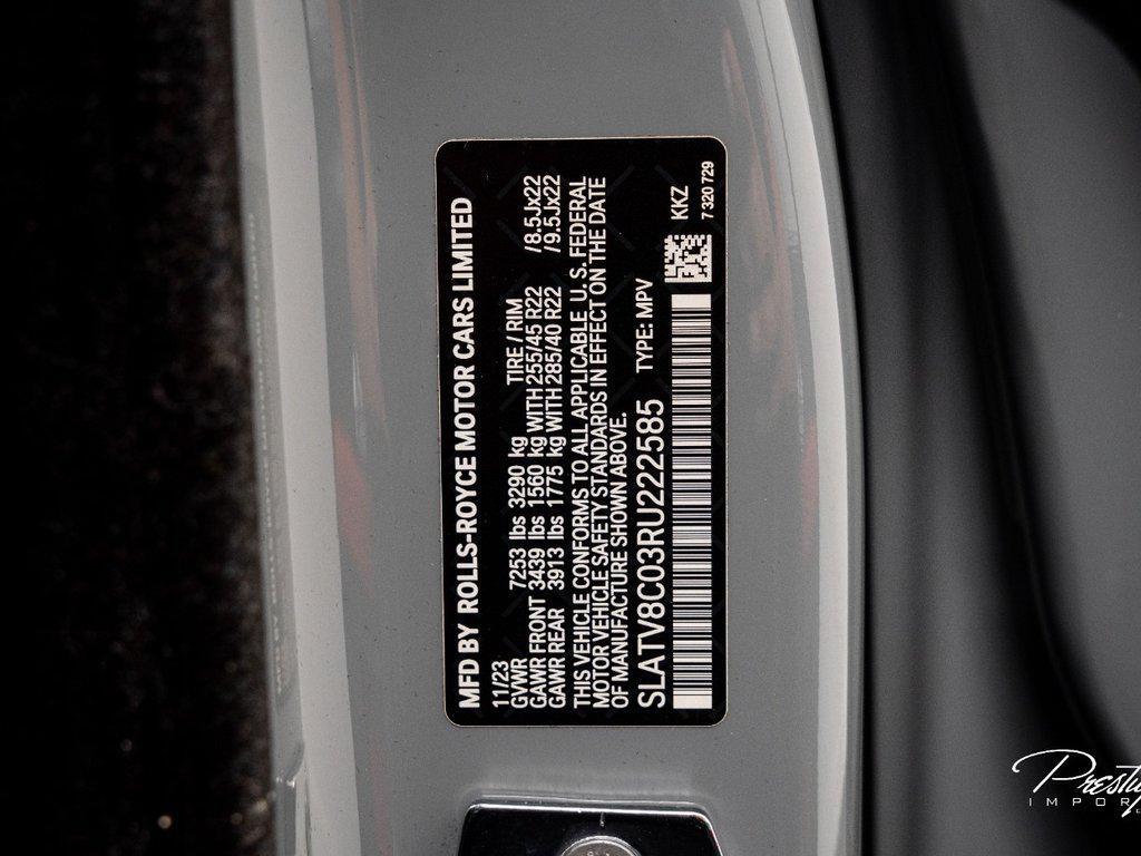 2024 Rolls-Royce Cullinan Black Badge Sport Utility North Miami Beach FL