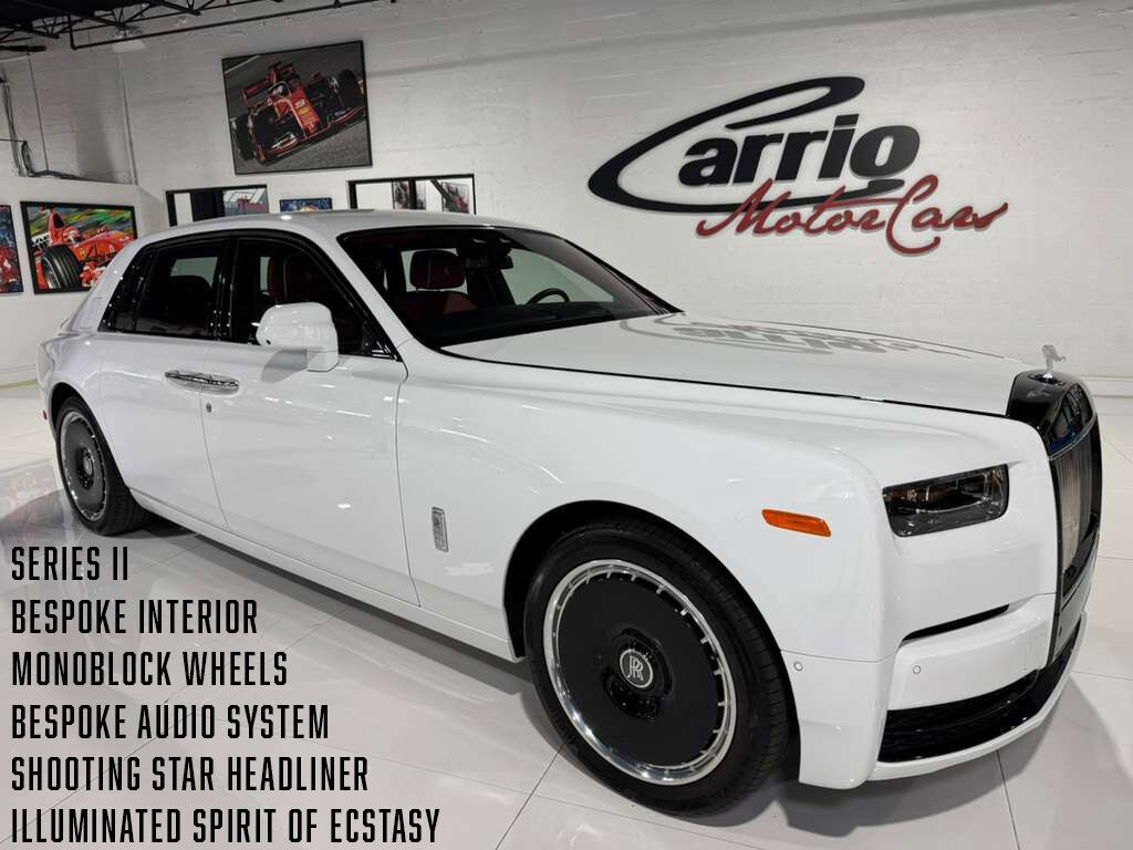 2024 Rolls-Royce Phantom Series II, Bespoke Audio, illuminated Spirit of Ecstasy, shooting star headliner AND MUCH MORE!! Fort Lauderdale FL