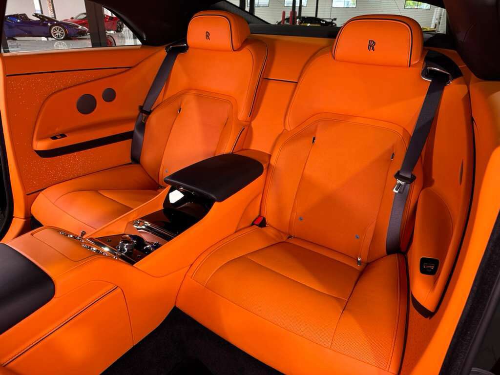 2024 Rolls-Royce Spectre Black Diamond paint, Mandarin interior, starlight doors AND MUCH MORE!!! Fort Lauderdale FL