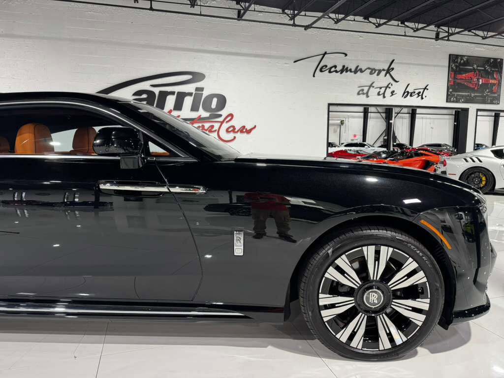 2024 Rolls-Royce Spectre Black Diamond paint, Mandarin interior, starlight doors AND MUCH MORE!!! Fort Lauderdale FL