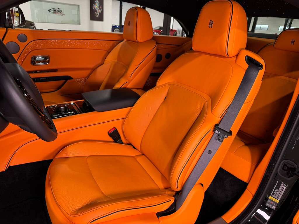 2024 Rolls-Royce Spectre Black Diamond paint, Mandarin interior, starlight doors AND MUCH MORE!!! Fort Lauderdale FL