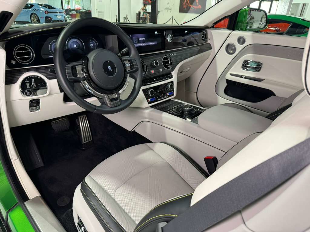 2024 Rolls-Royce Spectre Pebble Beach Special Commission, Brenner Green paint, bespoke interior, Bespoke Audio AND MUCH MORE! Fort Lauderdale FL