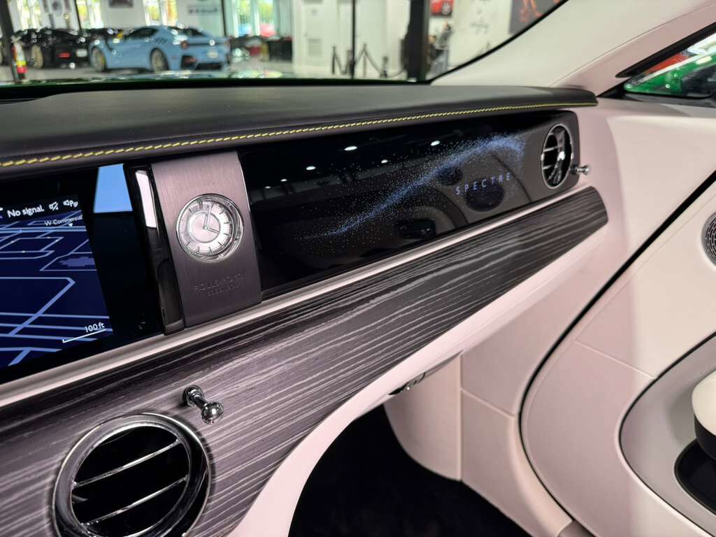2024 Rolls-Royce Spectre Pebble Beach Special Commission, Brenner Green paint, bespoke interior, Bespoke Audio AND MUCH MORE! Fort Lauderdale FL