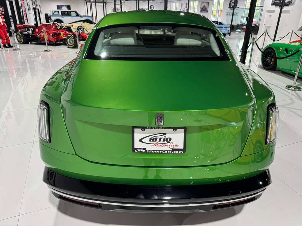 2024 Rolls-Royce Spectre Pebble Beach Special Commission, Brenner Green paint, bespoke interior, Bespoke Audio AND MUCH MORE! Fort Lauderdale FL