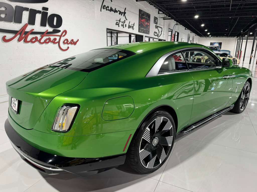 2024 Rolls-Royce Spectre Pebble Beach Special Commission, Brenner Green paint, bespoke interior, Bespoke Audio AND MUCH MORE! Fort Lauderdale FL
